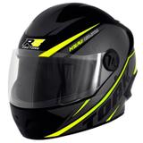 Capacete r8 preto/cinza/amar 60 - Pro tork