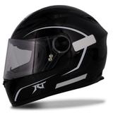 Capacete Race Tech Evo Filter Preto/Cinza