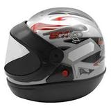 Capacete San Marino Taurus - Cor Prata - Tamanho 62