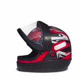Capacete San Marino Vermelho Tamanho 58 - Taurus