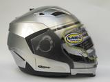 Capacete Taurus Convert Classic Prata Tam 57 Mod Hiper X