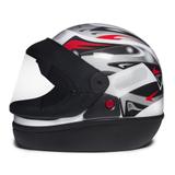 Capacete Taurus San Marino Grafic Branco tamanho 62