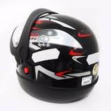 Capacete Taurus san marino preto fosco grafic - tam 58