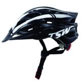 Capacete Tsw Tune Preto e Branco Fosco - M/L 57 a 60 CM