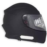 Capacete Vaz V19 Preto Fosco Clean - Capacete Preto Fosco