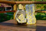 Capas Cadeirinha Conforto e Carrinho Multimarcas, Alan Pierre Baby