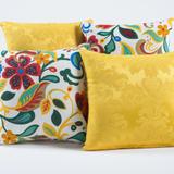 Capas Jacquard para Almofadas 4 Peças 03 - Angel Decorações