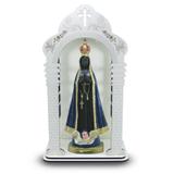 Capela Com Imagem Nossa Senhora Aparecida (39Cm) - Inquebrável - Procade