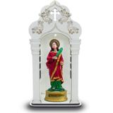 Capela Com Imagem Santa Luzia (22Cm) - Inquebrável - Procade