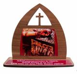 Capelinha mãos ensanguentadas de jesus tamanho grande - Armazem