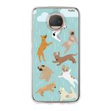 Capinha Husky Silicone Personalizada Moto G5S Plus - Cachorrinhos