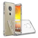 Capinha Silicone Moto G7 G7 Plus TPU Anti Impacto Transparente - Hrebos