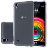 Capinha Silicone para LG X Power TPU Anti Impacto Transparente - Hrebos