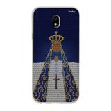 Capinha Silicone Personalizada Husky Samsung Galaxy J5 Pro Nossa Senhora Aparecida