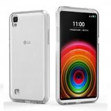 Capinha Silicone Premium Transparente Case TPU Ultra Fina LG X Power - Hrebos