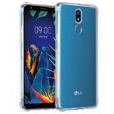 Capinha Silicone Transparente Antichoque LG K12 - Hrebros