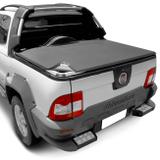 Capota Marítima Fiat Strada Cabine Dupla 10 11 12 13 com Estepe Modelo Baguete - Flash cover
