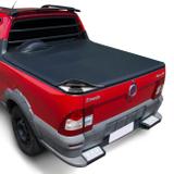 Capota Marítima Fiat Strada Cabine Estendida 1998 A 2013 Modelo Baguete Com Estepe Sem Gancho - Flash cover