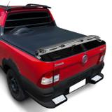 Capota Marítima Fiat Strada Cabine Estendida 1998 A 2013 Modelo Trek Com Estepe e Gancho - Flash cover