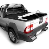 Capota Marítima Strada Locker Cabine Estendida 2009 2010 2011 2012 2013 Trek Roller Com Gancho - Flash cover