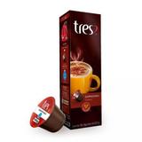 Cápsula de Cappuccino Classic Três Corações, 10 Unidades