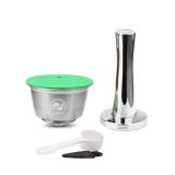Cápsula Dolce Gusto Reutilizável Inox com Tampa em Silicone + tamper - Ilovecoffee