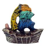 Caravela enfeite para aquário decoração. - Shop everest