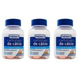 Carbonato De Cálcio Mastigável C/60 (Kit C/03) - Outros