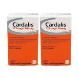 Cardalis 2,5mg/20mg cães 5 a 10kg Kit 2 unidades Ceva