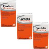 Cardalis 2,5mg/20mg cães 5 a 10kg Kit 3 unidades Ceva