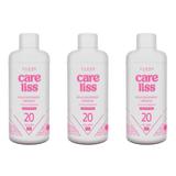 Care Liss Água Oxigenada 20V 70ml (Kit C/03)