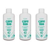 Care Liss Água Oxigenada 40V 70ml (Kit C/03)