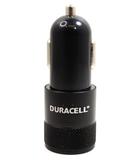 Carregador automotivo com duplo USB 2.1A preto - Duracell