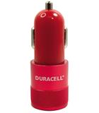 Carregador automotivo com duplo USB 2.1A vermelho - Duracell