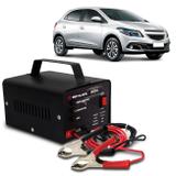 Carregador Bateria Automotivo Para Carro Shutt Bivolt 12V 5A 60W Com Led Indicador Auxiliar Partida
