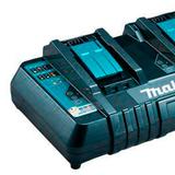Carregador de Bateria Duplo com Entrada USB para Baterias DC18 RD - Makita