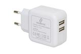 Carregador de Parede Goldentec GT2USB com 2 USB - Branco - Goldentec acessorios