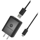 Carregador de Parede Motorola Turbo Power 15W MicroUSB Preto