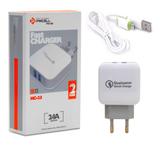 Carregador Pmcell com Cabo Micro USB para Tablet Multilaser M9 3g - Brazilian cases