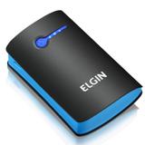 Carregador Portátil 5.200mah USB Preto/Azul CP5200 46RCP5200000 Elgin