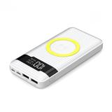 Carregador Portátil Pineng Pn-886 Sem Fio Tecnologia QI 10.000mah Original