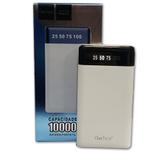Carregador portatil rapido 10000mah branco click tech