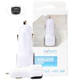 Carregador Rápido Automotivo USBx2 5V/2100mA 12V/24V-CA2U-B14 - Exbom