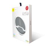 Carregador Sem Fio QI para Iphone Samsung Baseus iX Wireless Charger 5w/10w Branca