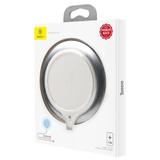 Carregador Sem Fio Turbo Ultra Rápido QI Por Indução 10W Baseus Branco