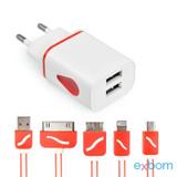 Carregador Universal 5 em 1 Exbom cus-c5e1c