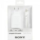 Carregador Usb 5v 2.1a Cp-ad2a Branco Sony