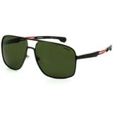 Carrera 4012/s 284 Uc 63 - Preto/verde Polarizado
