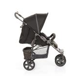 Carrinho 3 Rodas Passeio Moving Light Woven Black - Abc Design