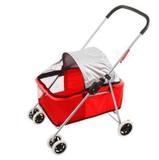Carrinho Baby Dog Vermelho - American Pets